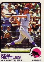 1973 Topps Baseball Cards      498     Graig Nettles